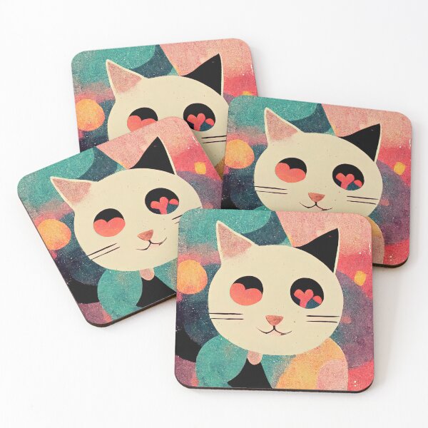 Item preview, Cool Cat - Positive vibes designed and sold by Chillapy.