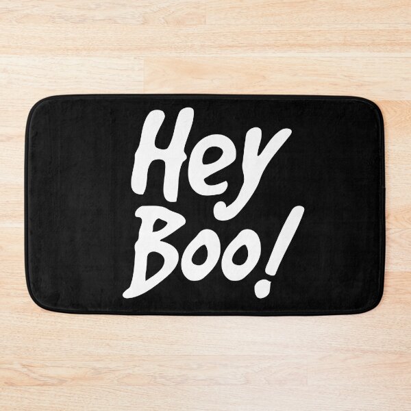Item preview, Hey boo black background  designed and sold by DemonicGloom.