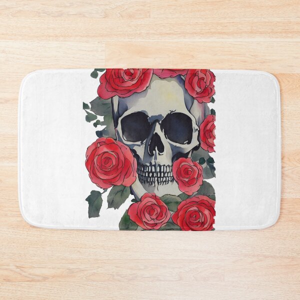 Item preview, Skull and Roses - All Roses no Thorns designed and sold by freshWaterCo.