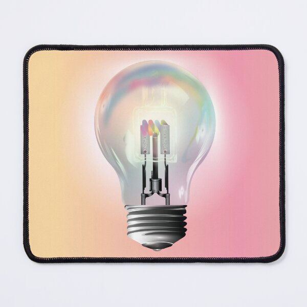 Item preview, Rainbow light bulb designed and sold by MaeratArt.