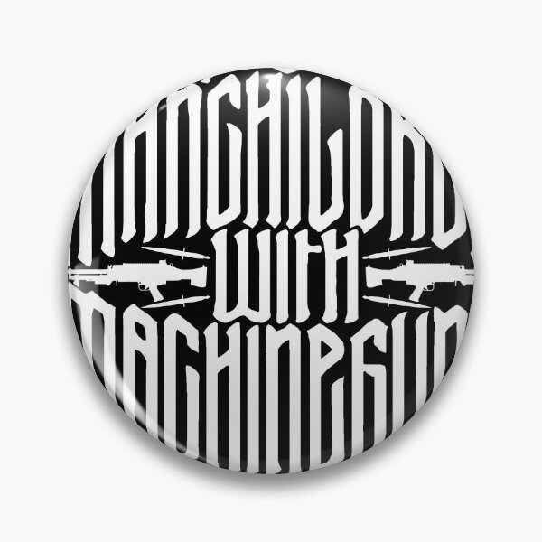Item preview, Manchildren with Machine-guns  designed and sold by Flashed  Up.