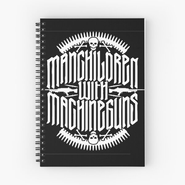Item preview, Manchildren with Machine-guns  designed and sold by Flashed  Up.