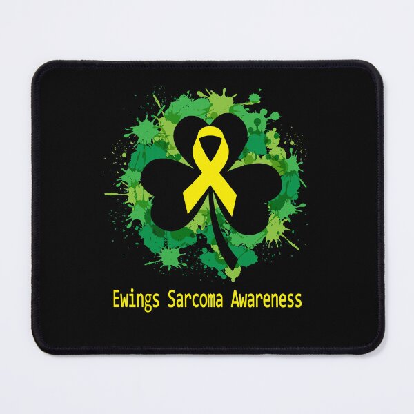 Item preview, Ewings Sarcoma Awareness Clover Ribbon Happy Patricks Day Support Ewings Sarcoma Warrior Gifts designed and sold by Tammyilaria.