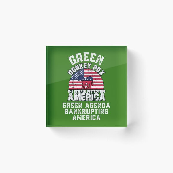 Item preview, Green Donkey Pox designed and sold by WoodburyLake.