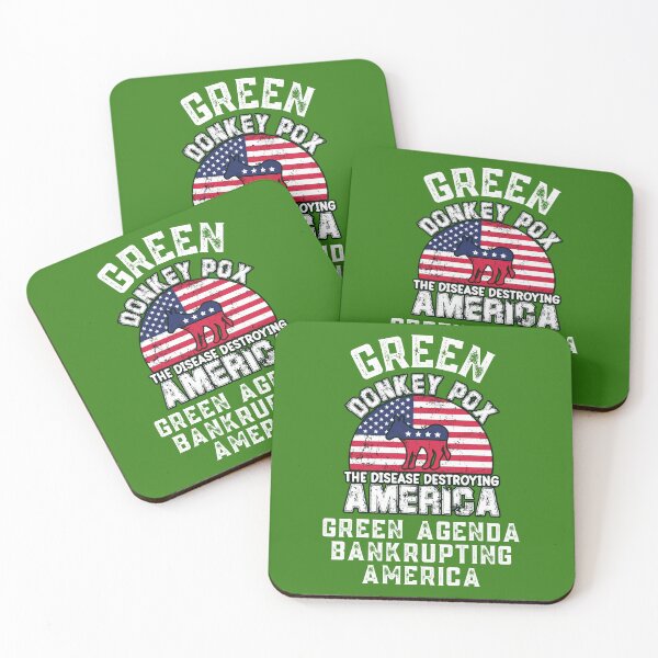 Item preview, Green Donkey Pox designed and sold by WoodburyLake.