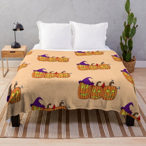 Item preview, Halloween Pumpkin Cartoon Art designed and sold by GraphicsByGabby.