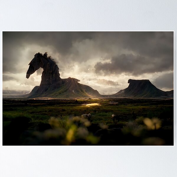 Item preview, Horse Landmark designed and sold by TheNoir Phoenix.