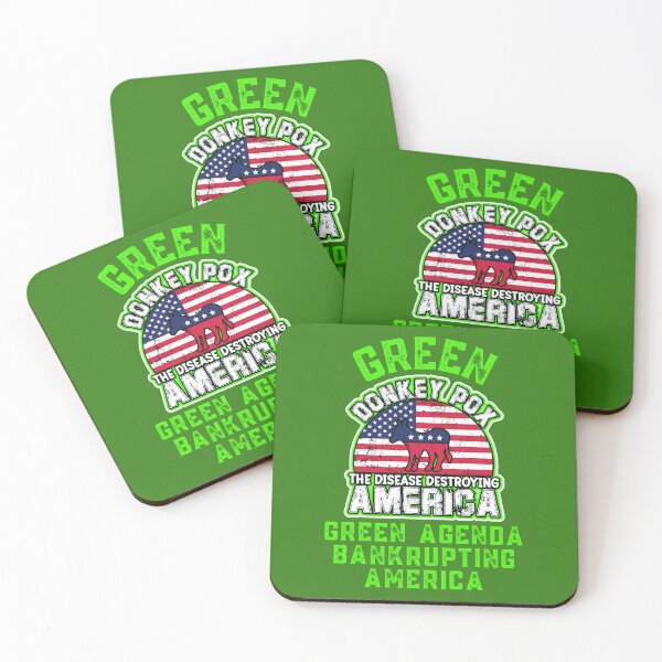 Item preview, Green Donkey Pox designed and sold by WoodburyLake.