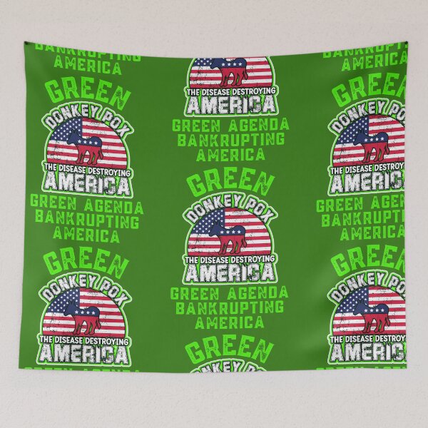 Item preview, Green Donkey Pox designed and sold by WoodburyLake.