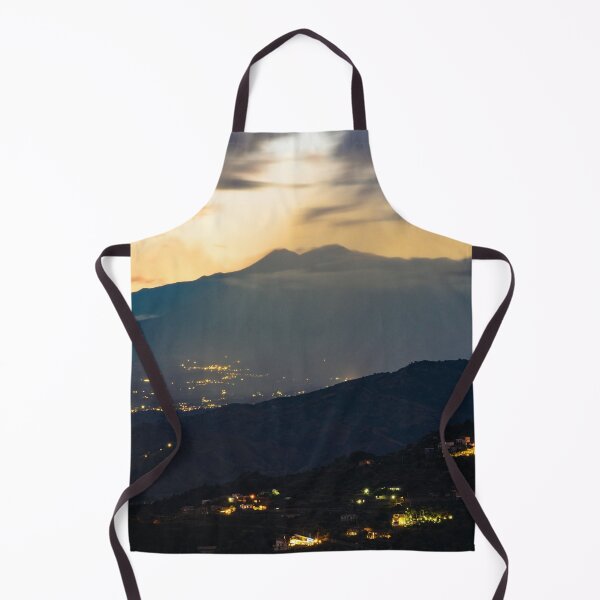 Item preview, Mount Etna view at sunset in Sicily designed and sold by WorldScenery.