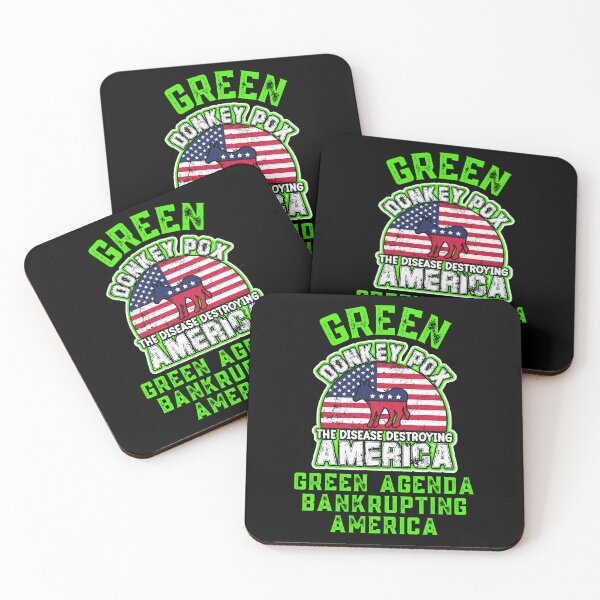 Item preview, Green Donkey Pox designed and sold by WoodburyLake.