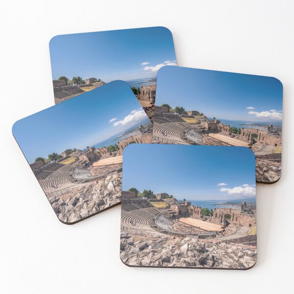 Item preview, Greek Theatre Ruins in Taormina designed and sold by WorldScenery.