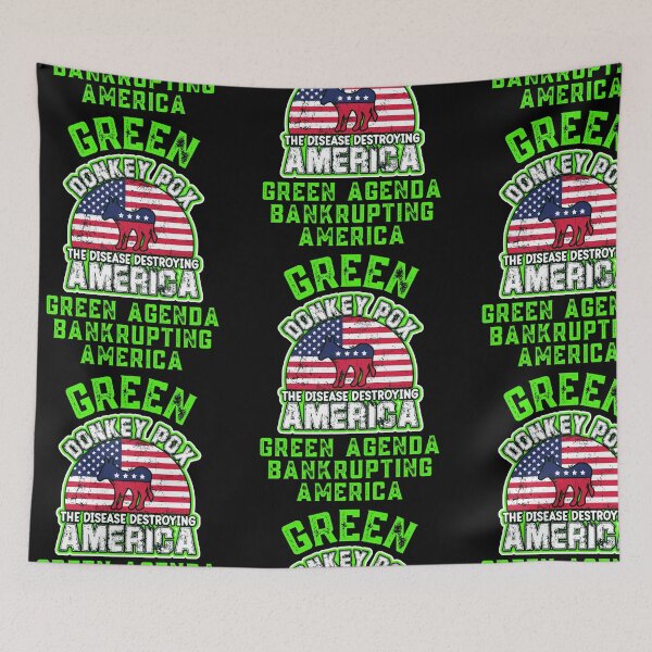 Item preview, Green Donkey Pox designed and sold by WoodburyLake.