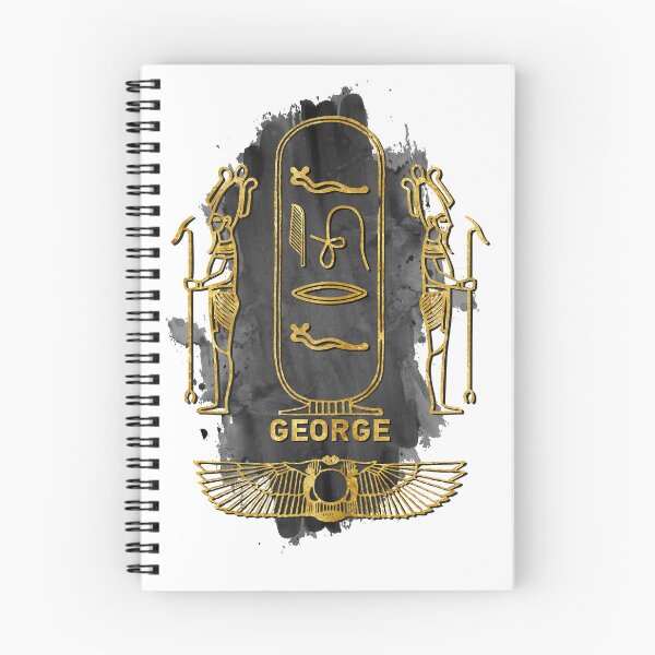Item preview, George your name in old Egyptian hieroglyphics symbols -  George designed and sold by elmanchour.