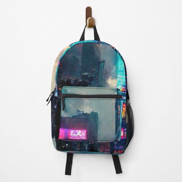 Item preview, "New Dystopia" by VentureArt New York City Cyberpunk Futuristic - Neon Lights designed and sold by VentureArtCo.