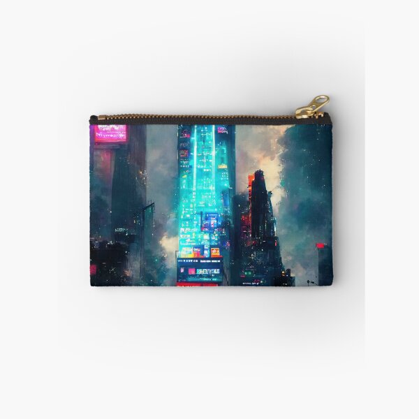 Item preview, "New Dystopia" by VentureArt New York City Cyberpunk Futuristic - Neon Lights designed and sold by VentureArtCo.