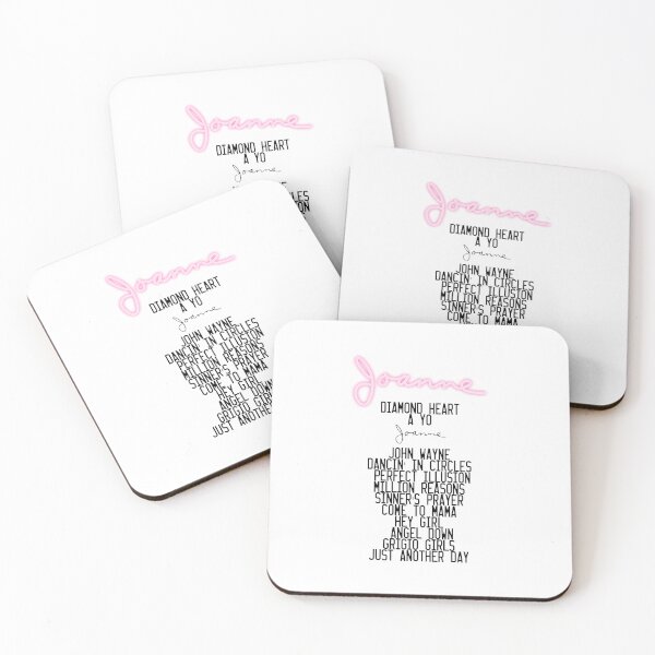 Item preview, Gaga Joanne tracklist designed and sold by AlertStore.