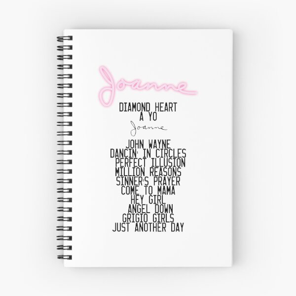 Item preview, Gaga Joanne tracklist designed and sold by AlertStore.