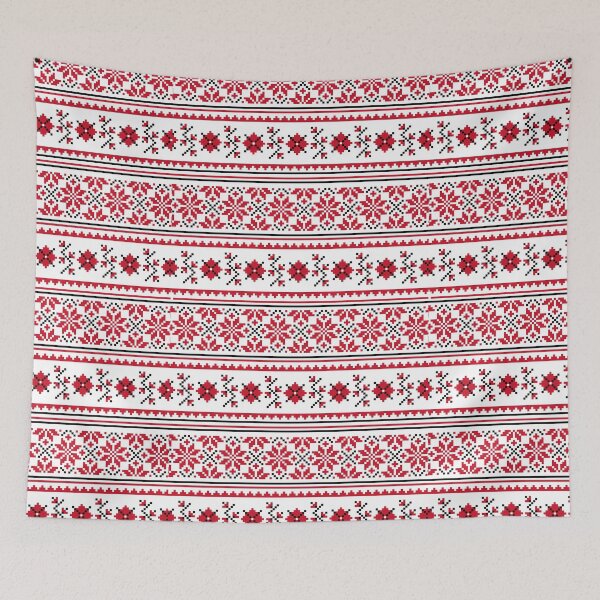 Item preview, Christmas Sweater Pattern Winter Snowflake Gift Ugly Christmas Sweater designed and sold by EarthlyIndigo.