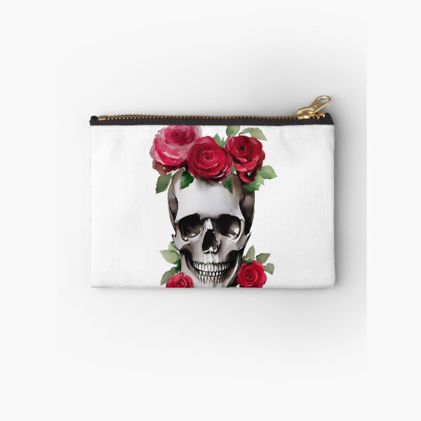 Item preview, Skull and Roses - Rose Crown designed and sold by freshWaterCo.
