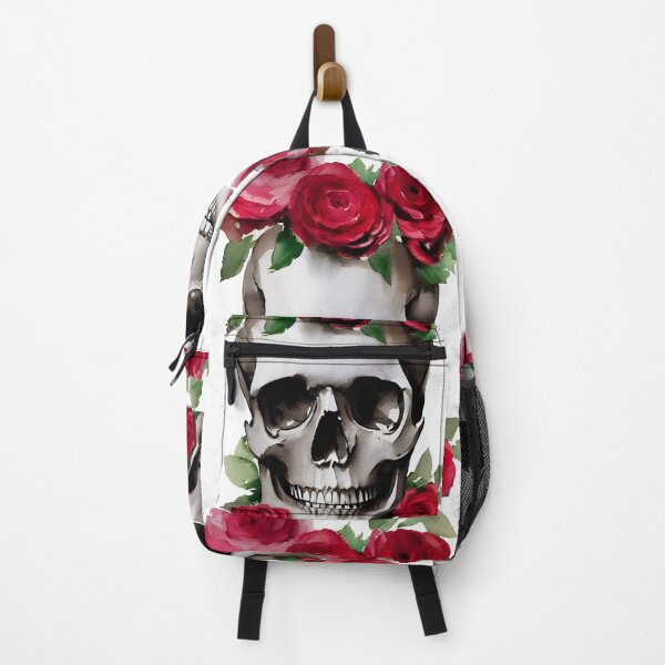 Item preview, Skull and Roses - Rose Crown designed and sold by freshWaterCo.