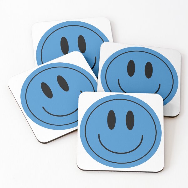 Item preview, Blue Smiley Face designed and sold by CreativeMisc.