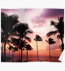 Summer LA Palms #tapestry Poster