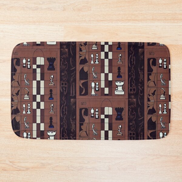 Item preview, Black, Brown, and White Chess Squares II designed and sold by ~.