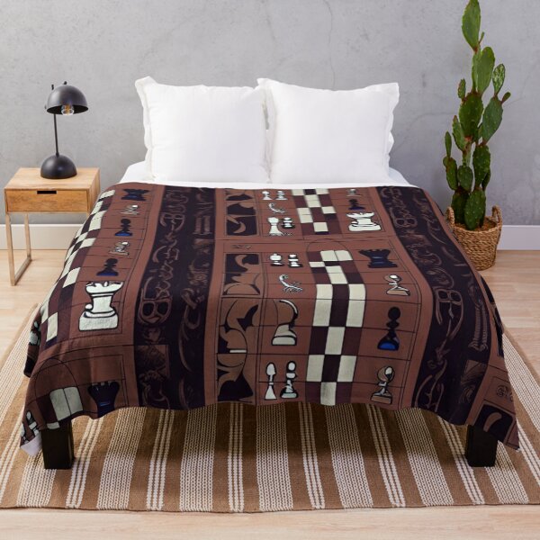 Item preview, Black, Brown, and White Chess Squares II designed and sold by ~.