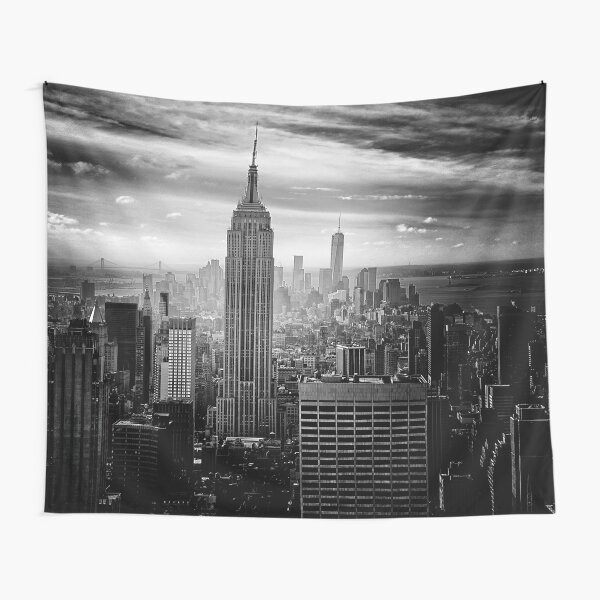 New York City Skyline Tapestry