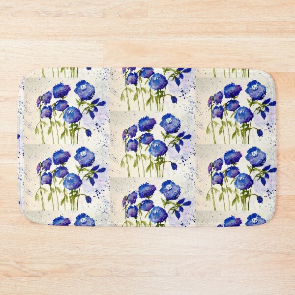 Item preview, Bright purple loose flowers.  designed and sold by watercolorsLiz.