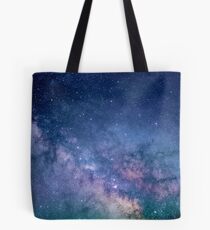 Milchstraße Himmel Tote Bag