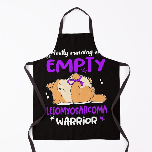 Item preview, Mostly running on Empty Leiomyosarcoma Warrior designed and sold by ElizabethS809.