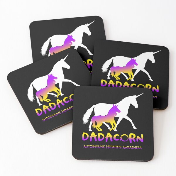 Item preview, Autoimmune Hepatitis Awareness Dad Unicorn Dadacorn Support Autoimmune Hepatitis Warrior  designed and sold by RunningShop.