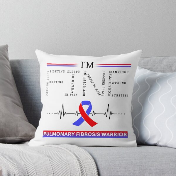 Item preview, I'm Fine Pulmonary Fibrosis Warrior Support Pulmonary Fibrosis Awareness Gifts designed and sold by rechardtee.