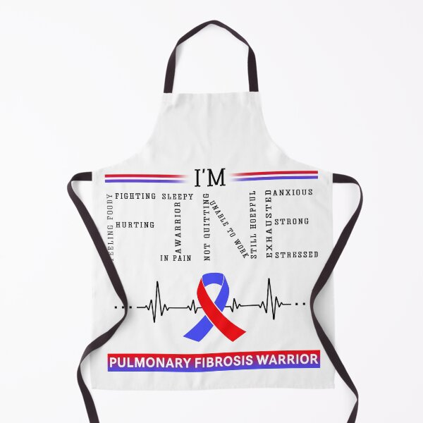 Item preview, I'm Fine Pulmonary Fibrosis Warrior Support Pulmonary Fibrosis Awareness Gifts designed and sold by rechardtee.