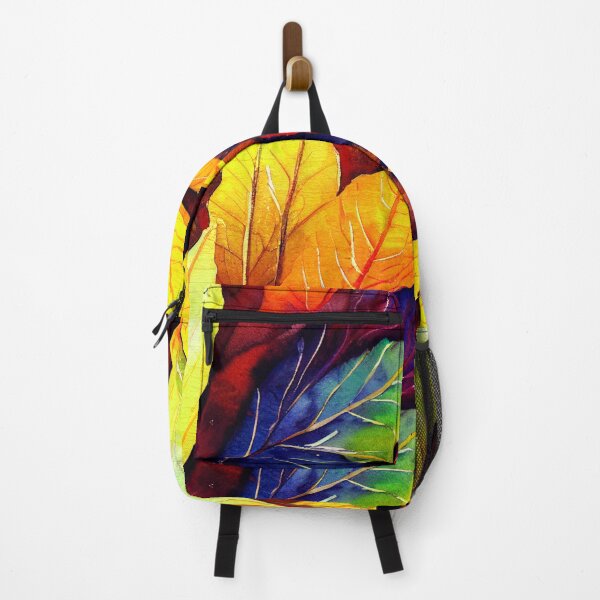 Item preview, Fall Leaves Painted on Wood Substrate - Acrylic designed and sold by Mika Hutton.
