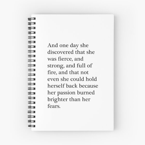 Item preview, And one day she discovered she was fierce designed and sold by peggieprints.