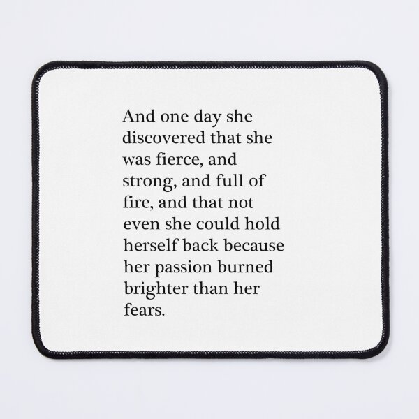 Item preview, And one day she discovered she was fierce designed and sold by peggieprints.
