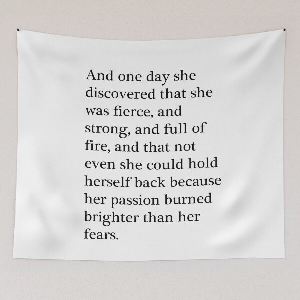 Item preview, And one day she discovered she was fierce designed and sold by peggieprints.