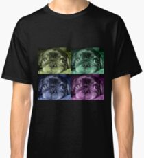 Black Pug dog Classic T-Shirt