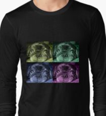 Black Pug dog Long Sleeve T-Shirt