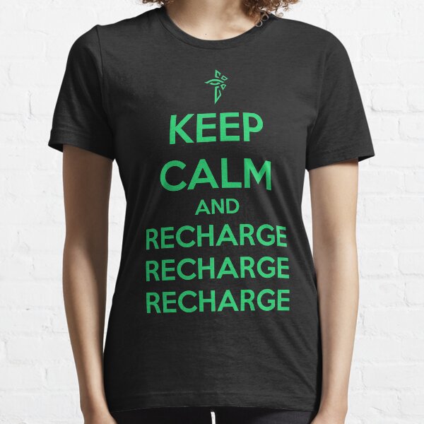 Keep Calm and Recharge (ENL) Essential T-Shirt