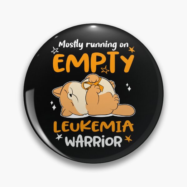 Item preview, Mostly running on Empty Leukemia Warrior designed and sold by ElizabethS809.