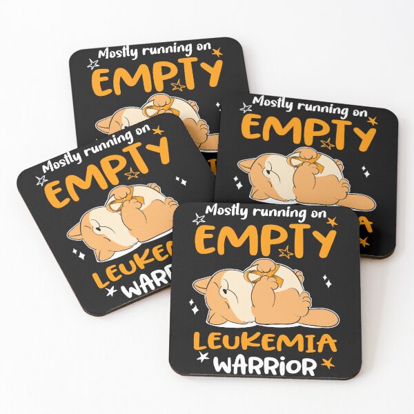 Item preview, Mostly running on Empty Leukemia Warrior designed and sold by ElizabethS809.