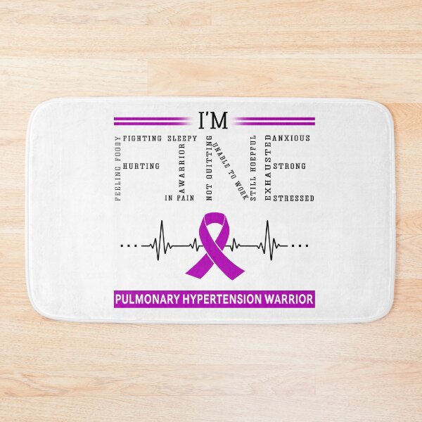 Item preview, I'm Fine Pulmonary Hypertension Warrior Support Pulmonary Hypertension Awareness Gifts designed and sold by rechardtee.