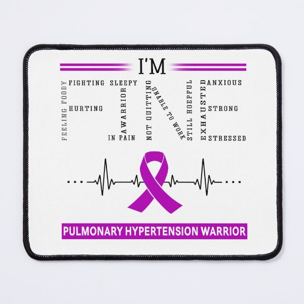 Item preview, I'm Fine Pulmonary Hypertension Warrior Support Pulmonary Hypertension Awareness Gifts designed and sold by rechardtee.