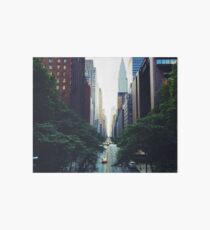 New York City Straße Skyscapers # Tapestry Galeriedruck