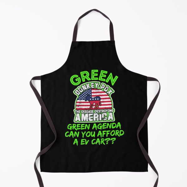 Item preview, Green Donkey Pox Destroying America designed and sold by WoodburyLake.