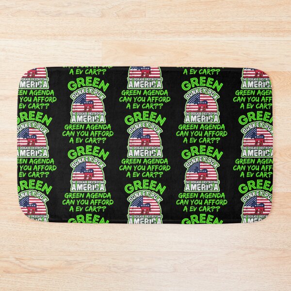 Item preview, Green Donkey Pox Destroying America designed and sold by WoodburyLake.